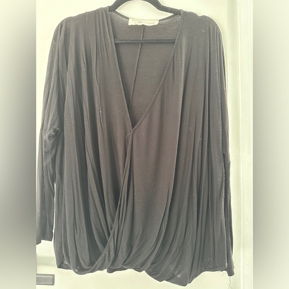 Vintage Havana Black Long Sleeve Blouse - Picture 5 of 5